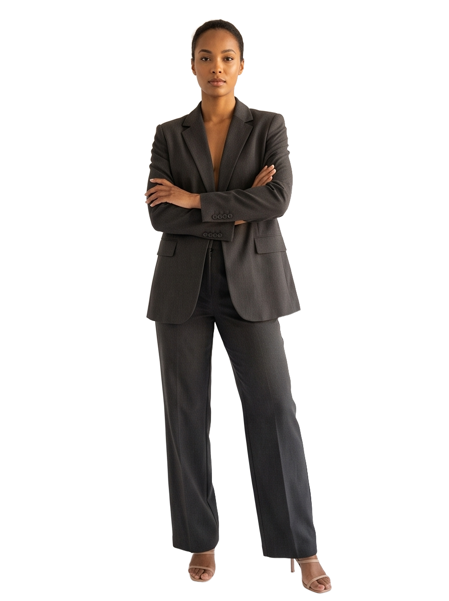KAIA — Charcoal Suit