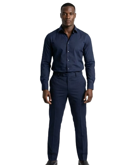KWAME — Navy Jumpsuit
