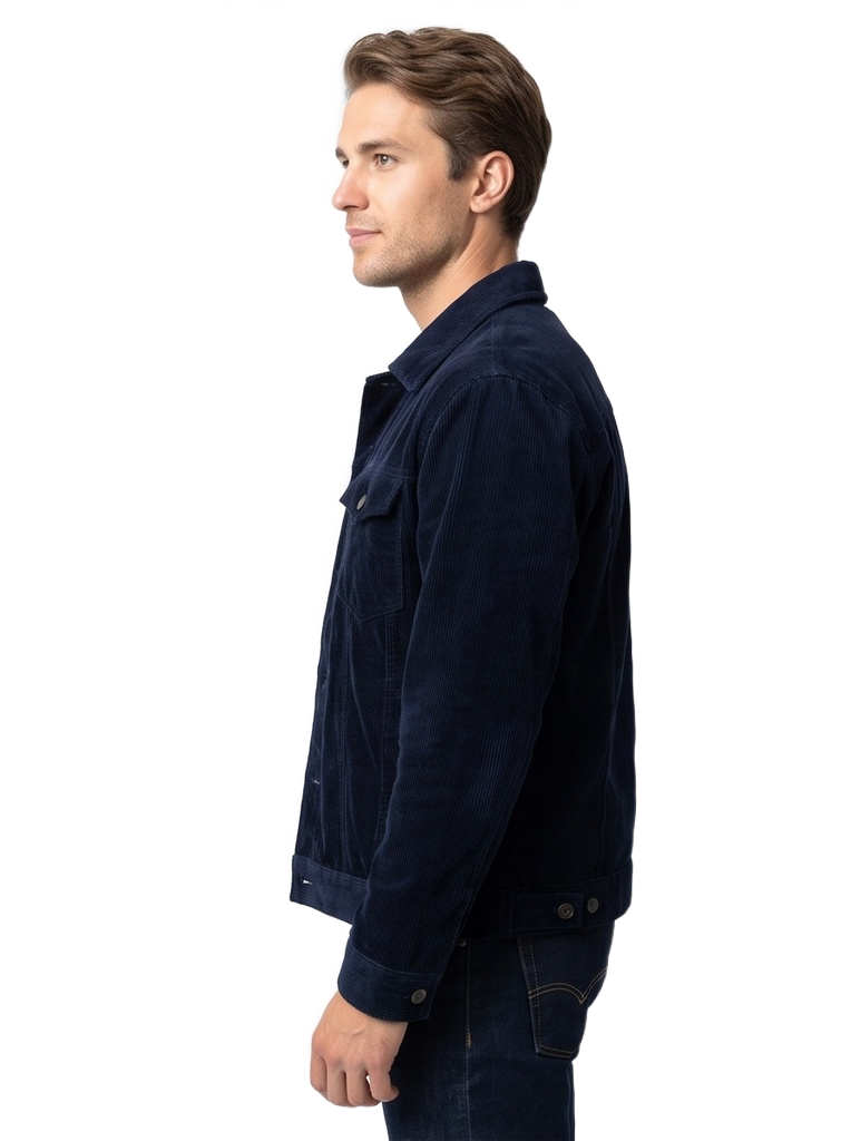 LUCA — Navy Cord Jacket