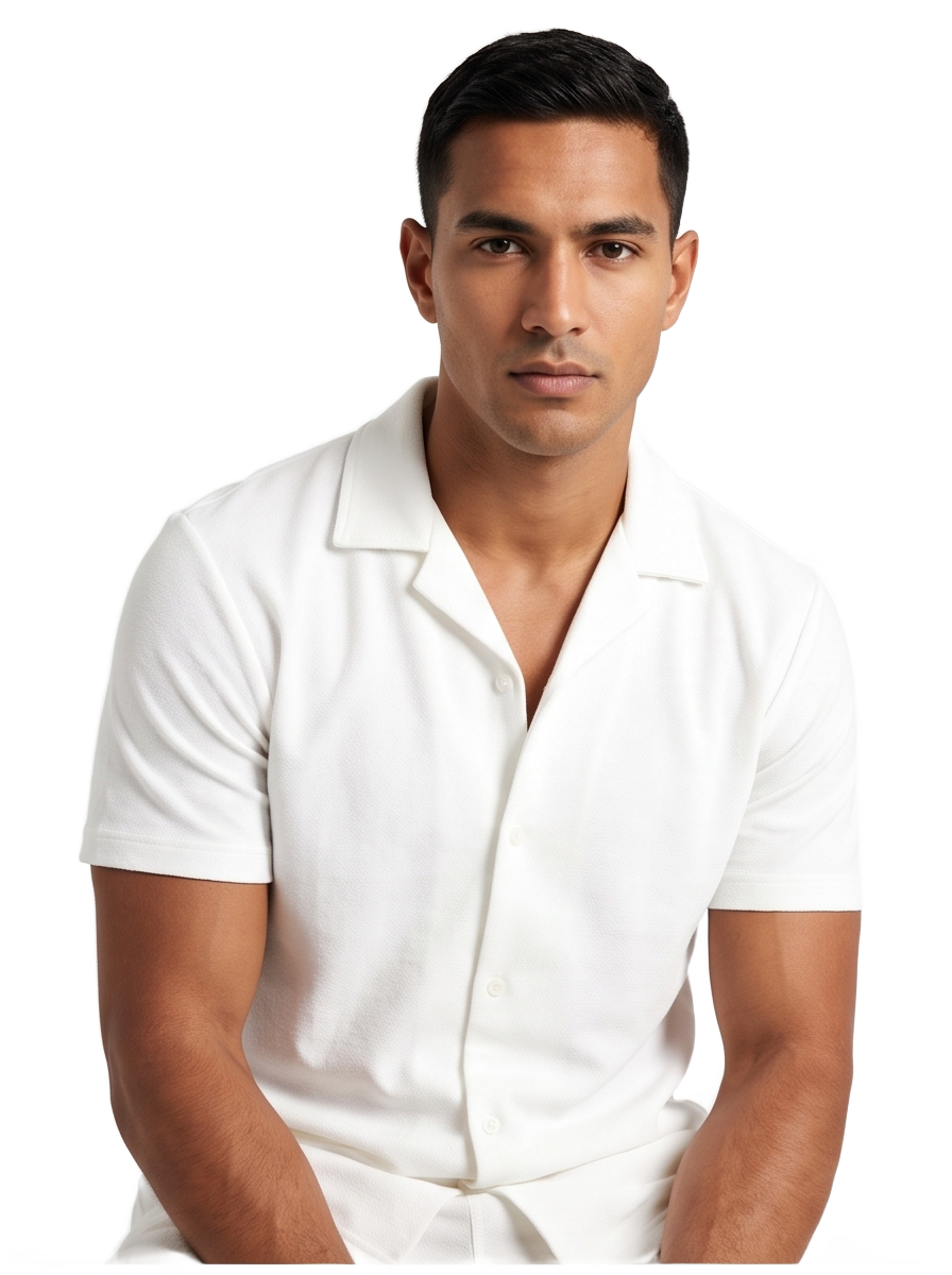 MATTEO — White Camp Collar